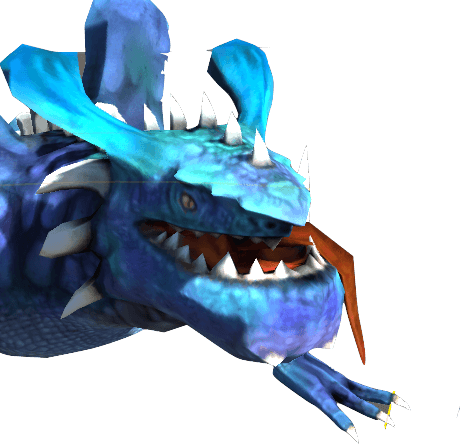 dragon bleu image